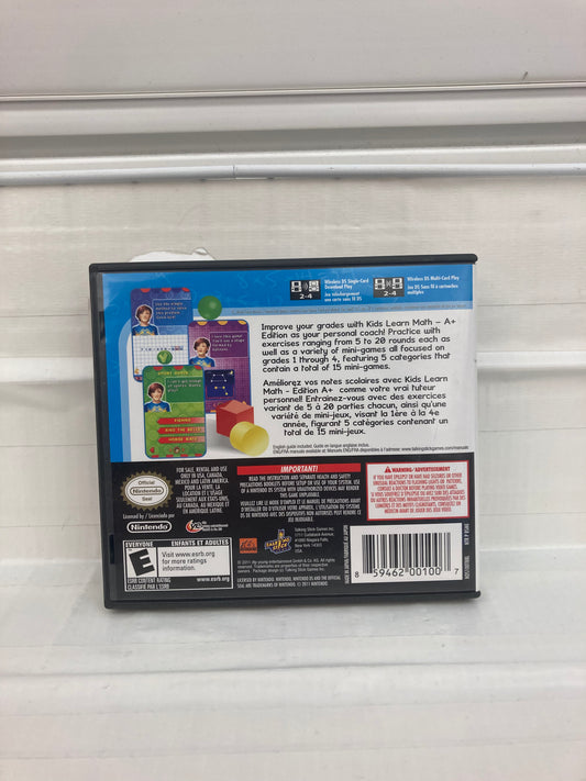 Kids Learn Math - Nintendo DS