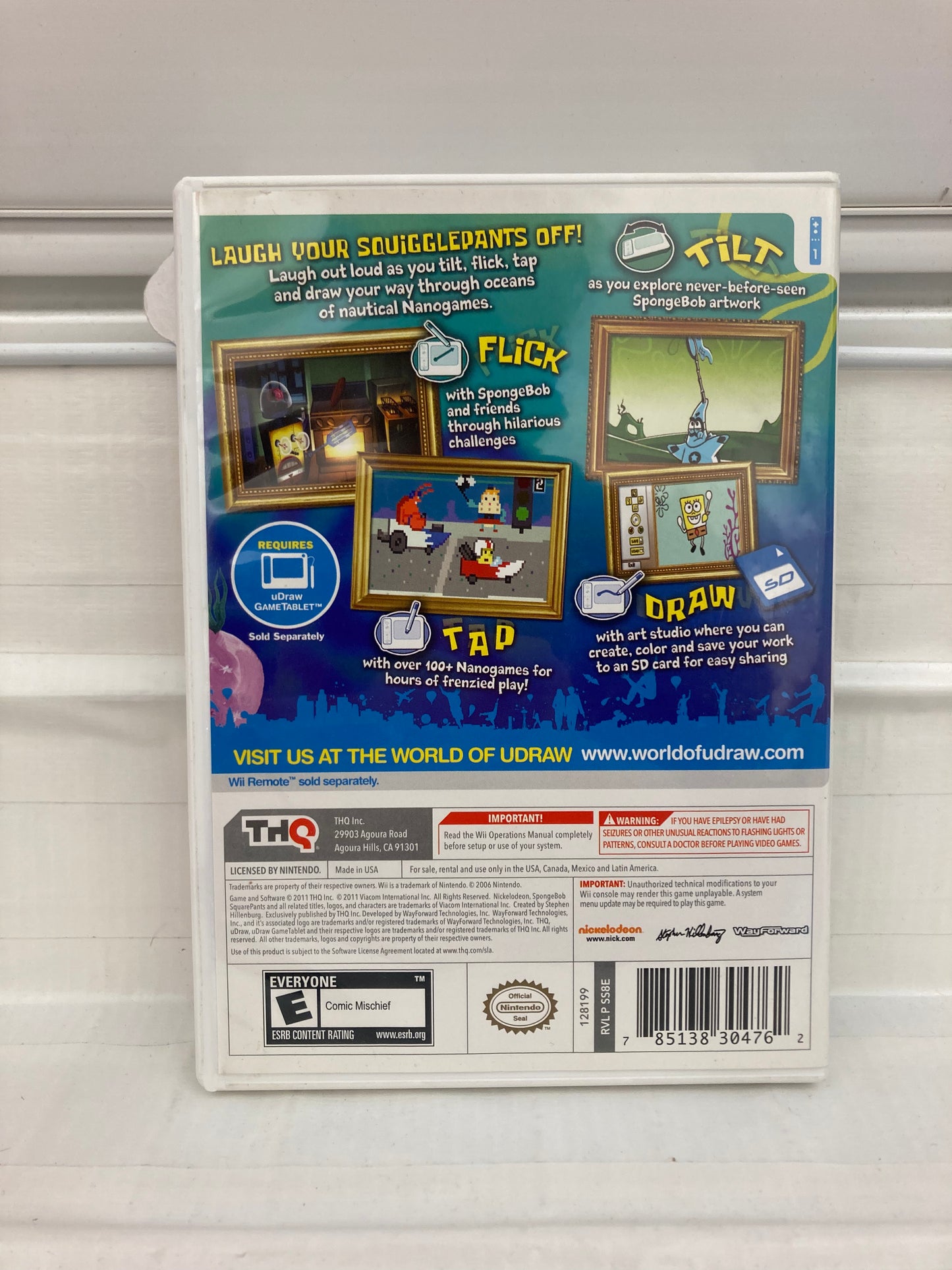 SpongeBob SquigglePants - Wii