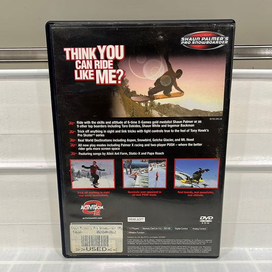 Shaun Palmers Pro Snowboarder - Playstation 2