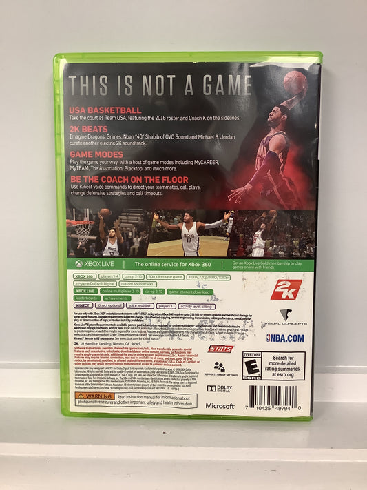 NBA 2K17 - Xbox 360