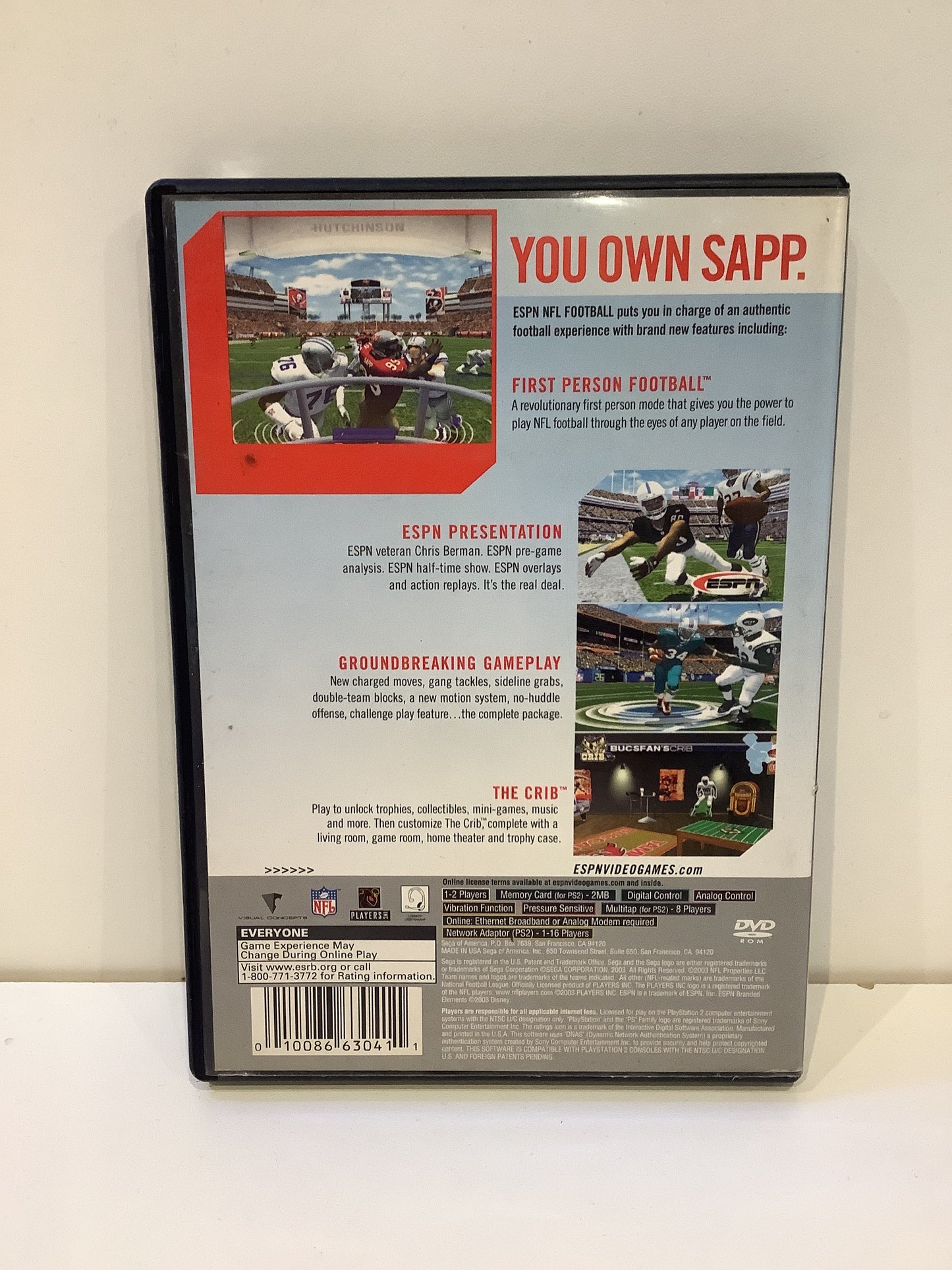 ESPN NFL Football 2K4 - Playstation 2