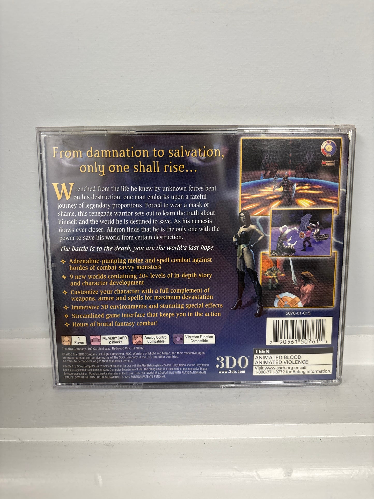 Warriors of Might and Magic - Playstation