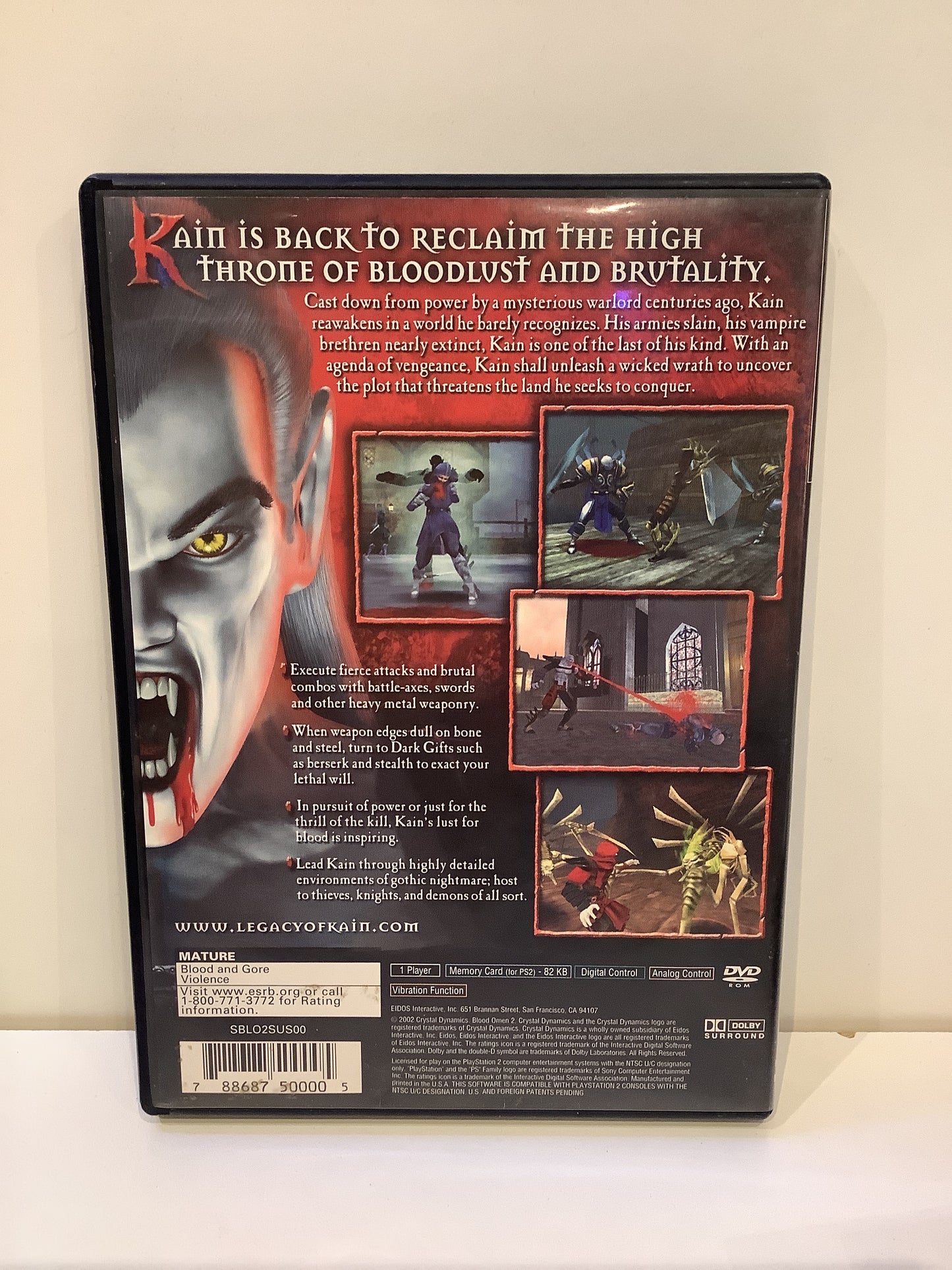 Blood Omen 2 - Playstation 2