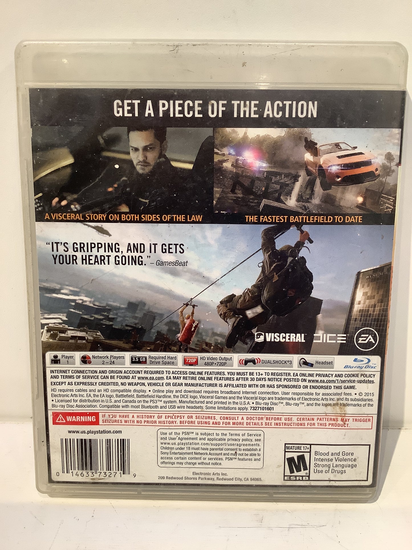 Battlefield Hardline - Playstation 3