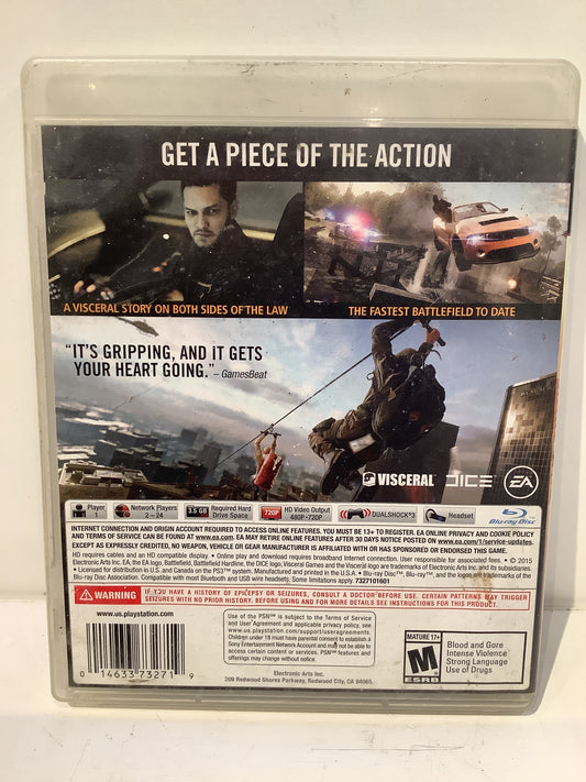 Battlefield Hardline - Playstation 3