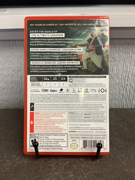 Hitman World Of Assassination: Signature Edition - Nintendo Switch 2