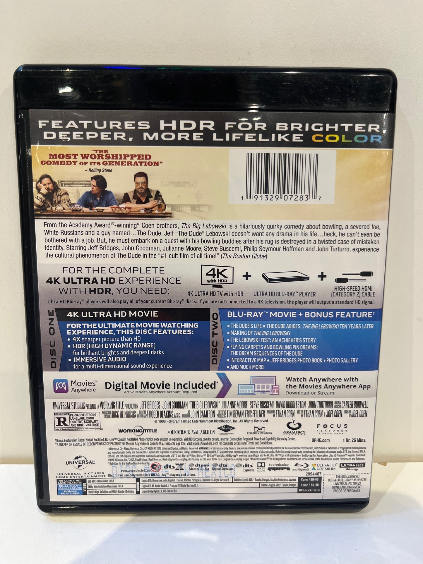 Big Lebowski (20th Anniversary Edition) 4K - Blu-Ray