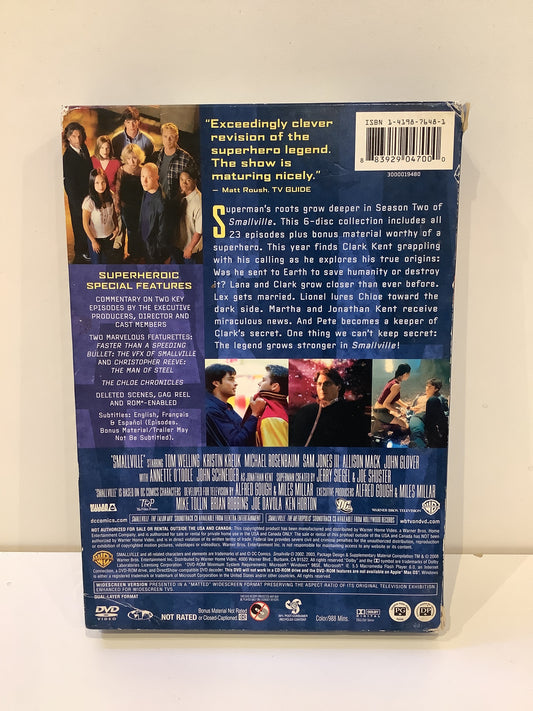 Smallville: The Complete Second Season - DVD