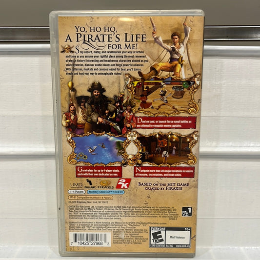 Sid Meiers Pirates Live the Life - PSP