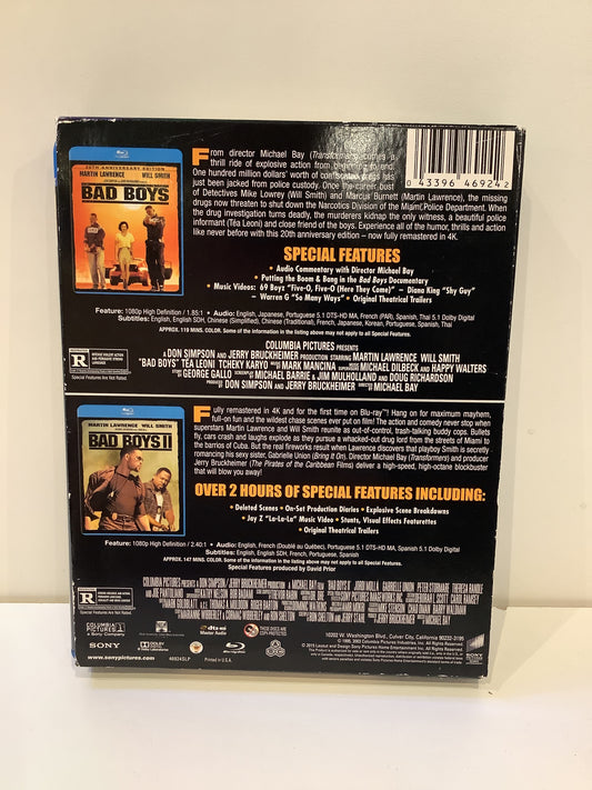 Bad Boys I & II - Blu-Ray