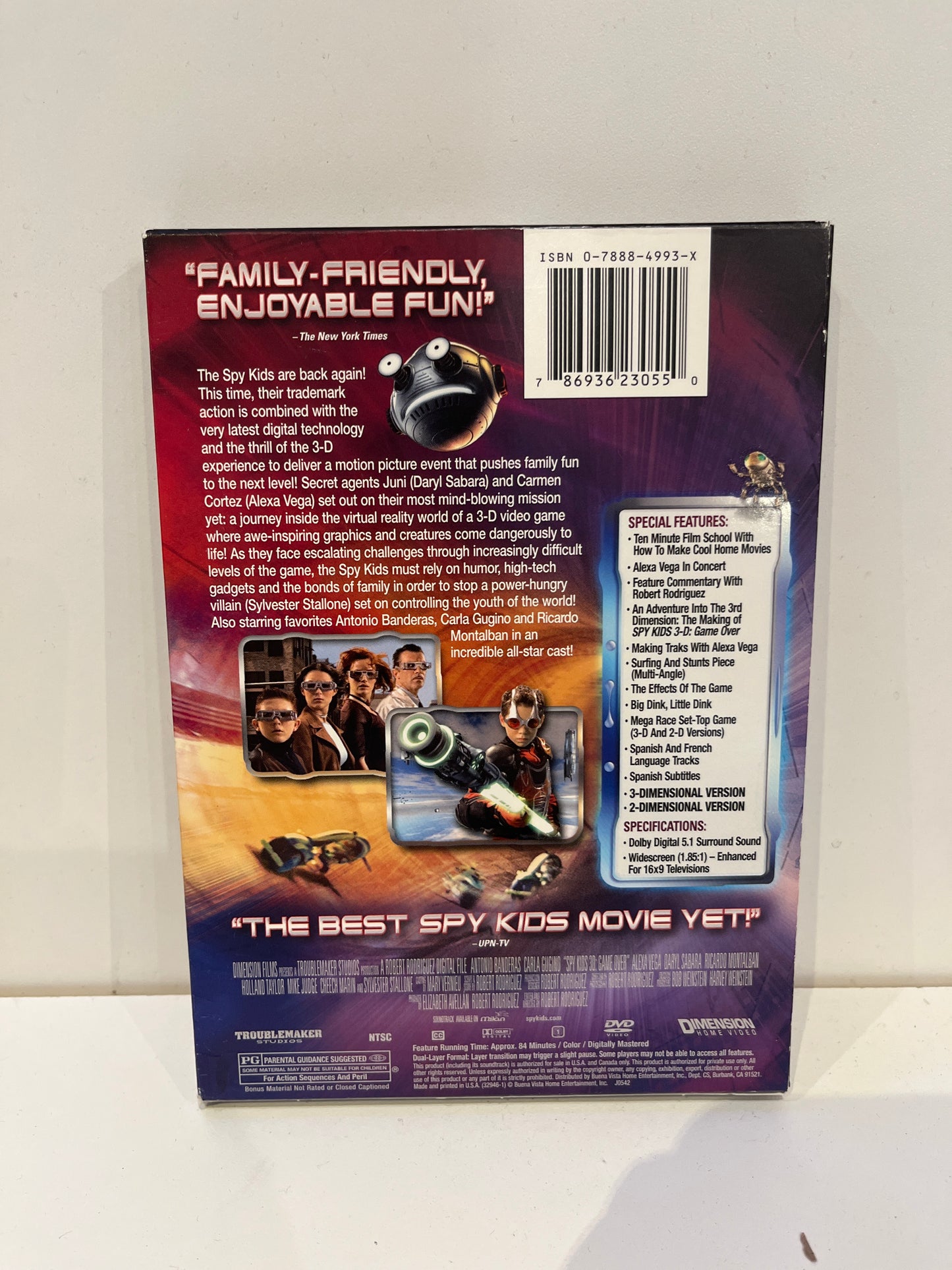 Spy Kids 3-D: Game Over - DVD