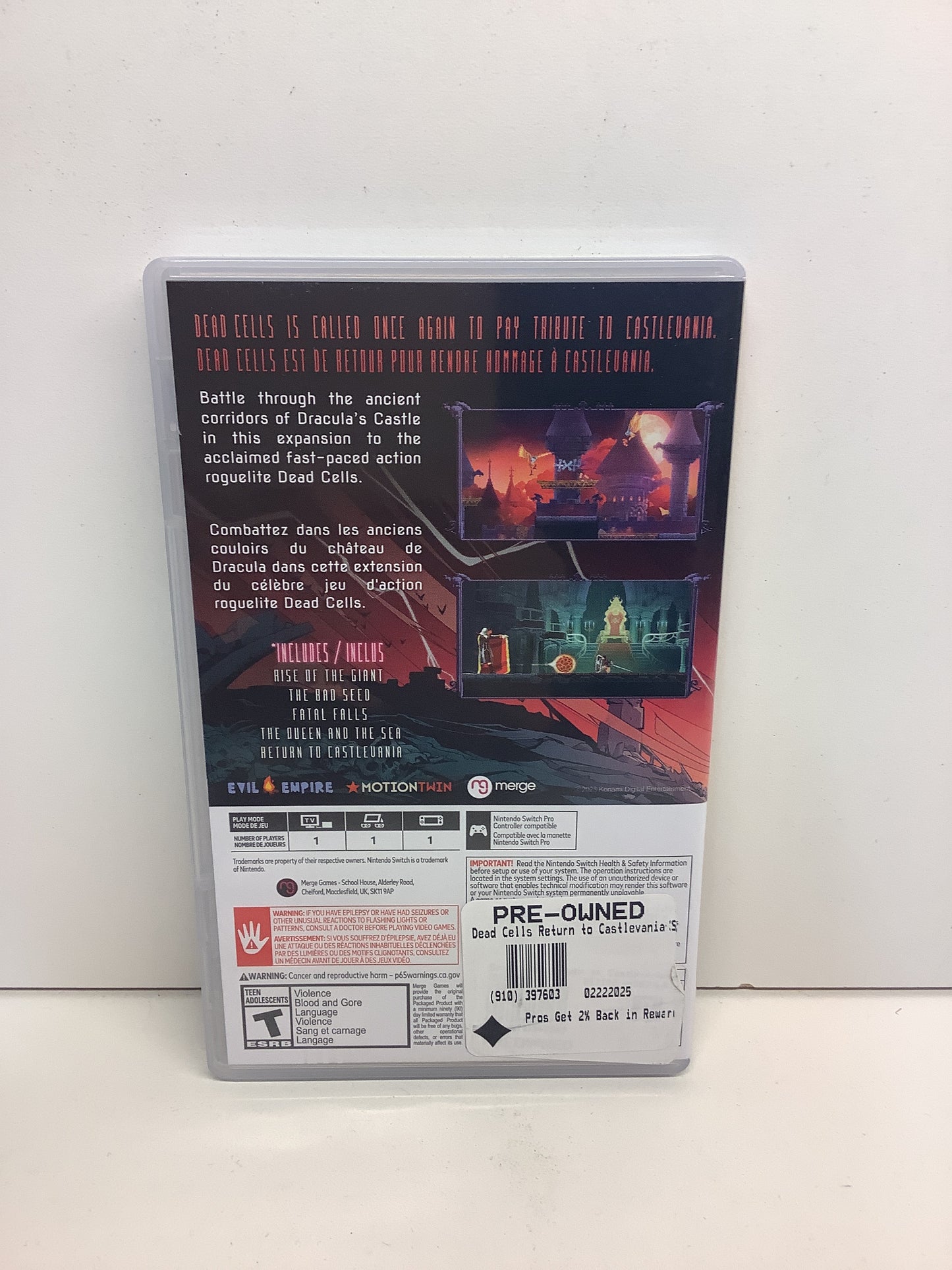Dead Cells: Return to Castlevania Edition - Nintendo Switch