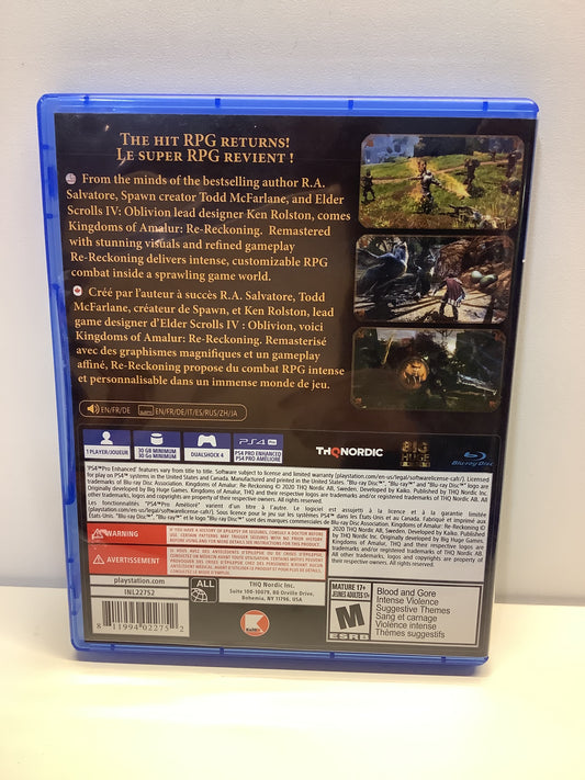 Kingdoms of Amalur: Re-Reckoning - Playstation 4