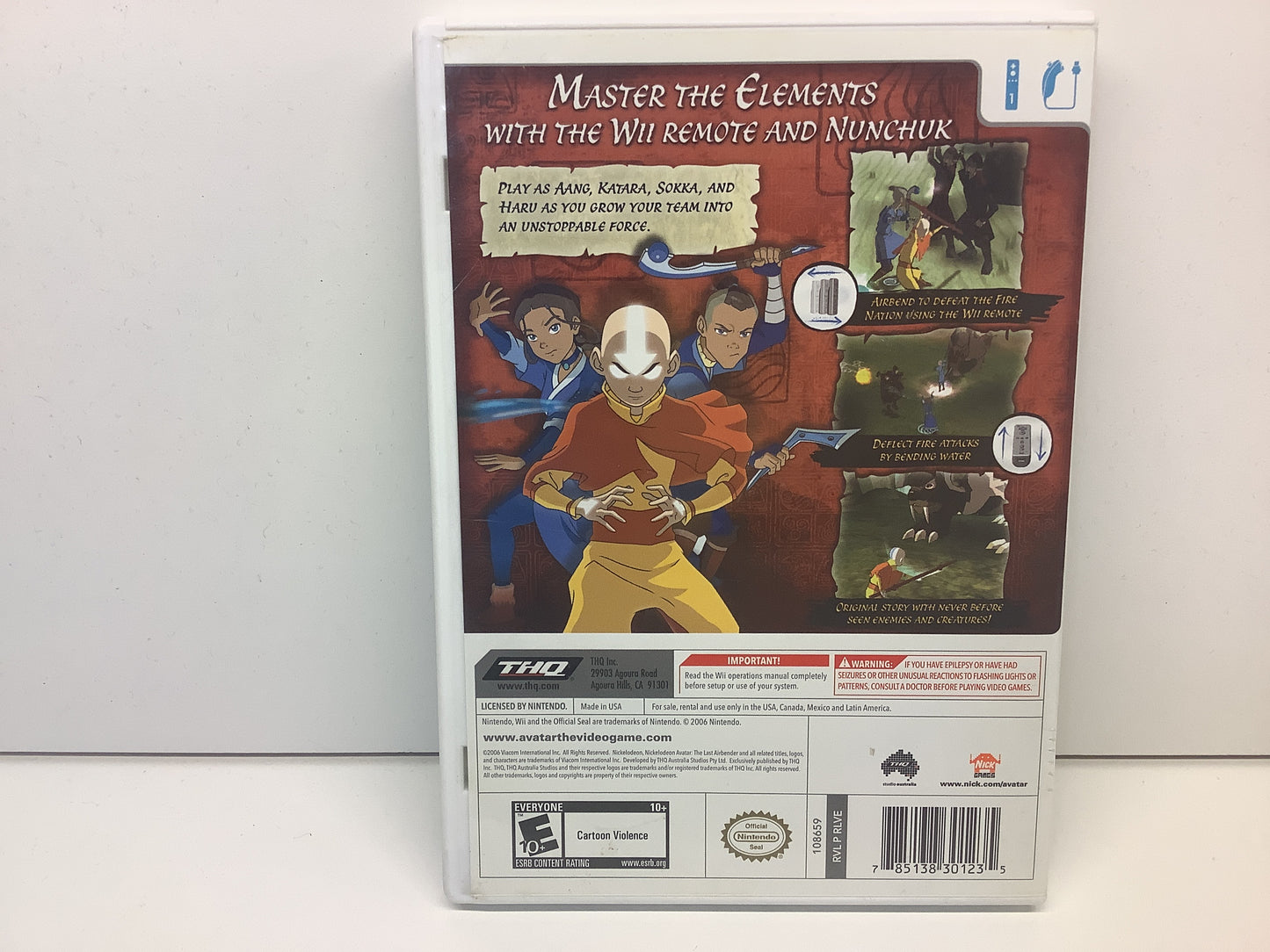 Avatar the Last Airbender - Wii