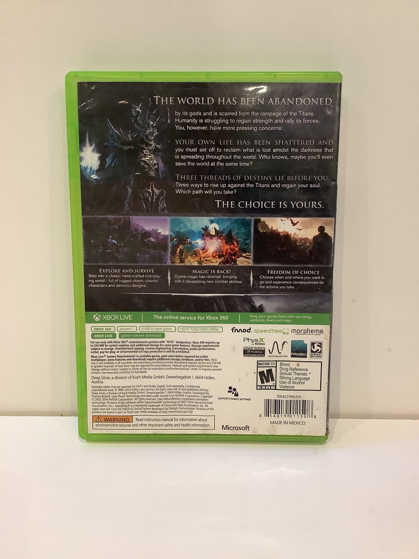 Risen 3: Titan Lords - Xbox 360