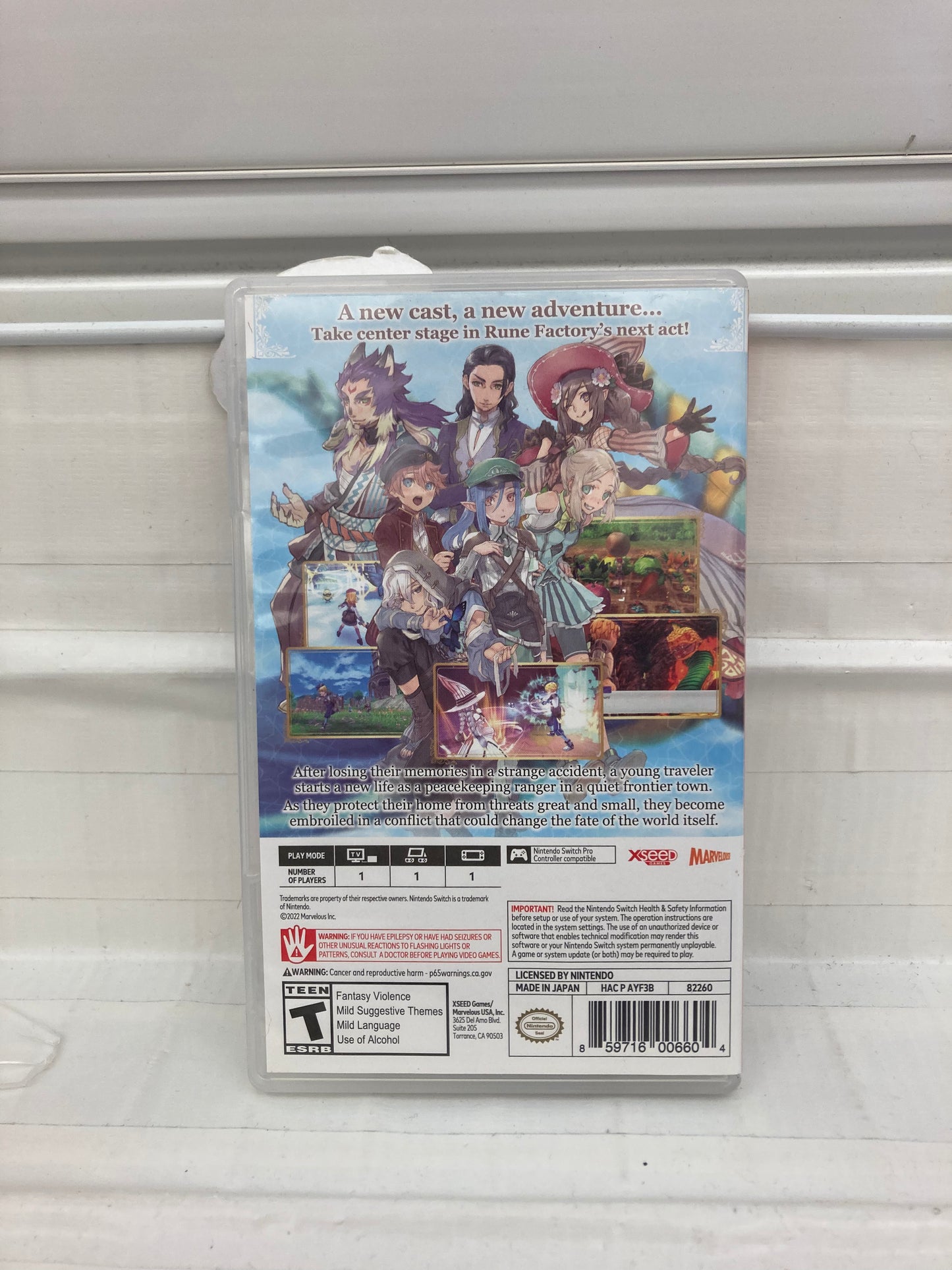 Rune Factory 5 - Nintendo Switch