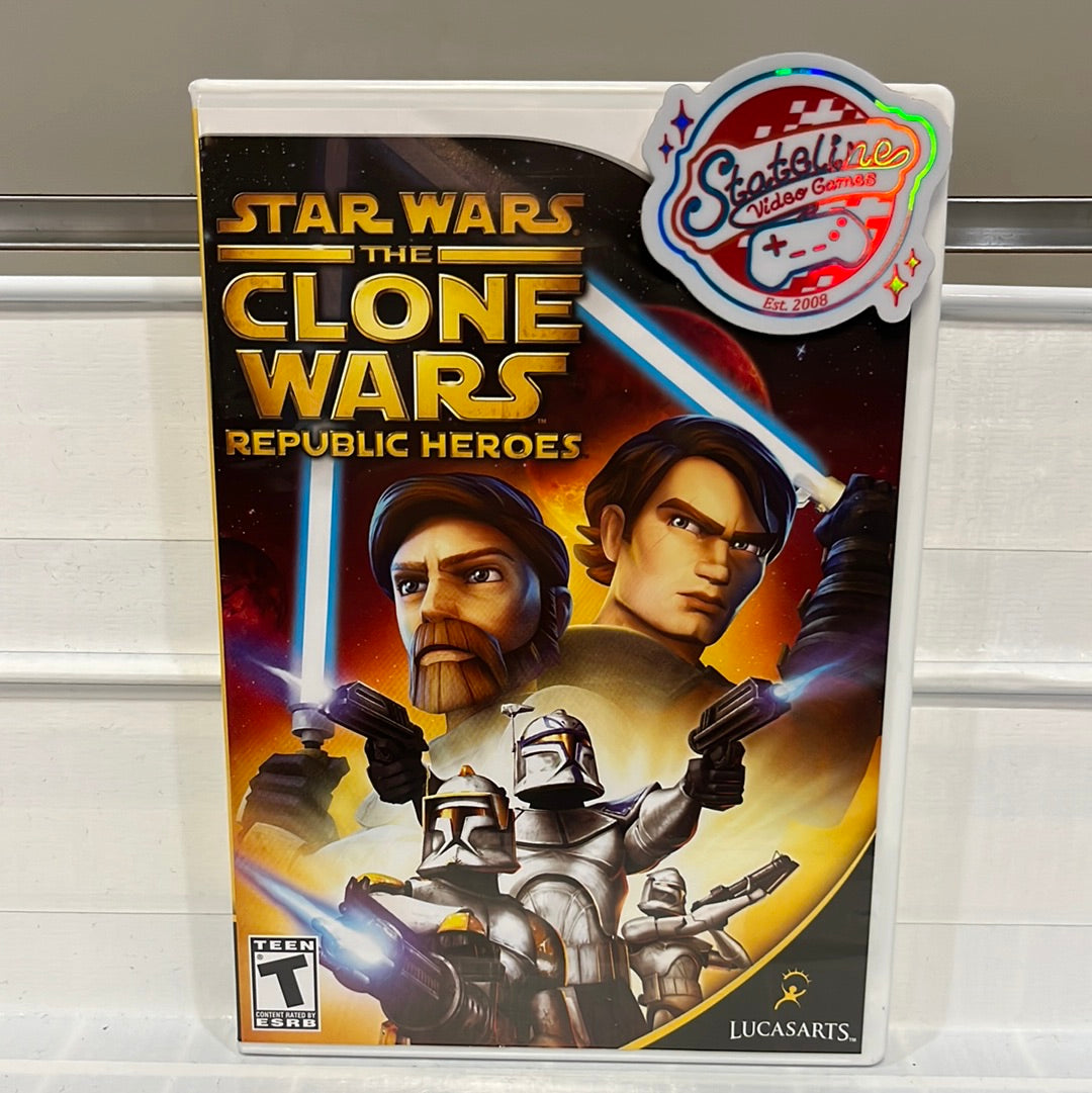 Star Wars Clone Wars: Republic Heroes - Wii – Stateline Video Games Inc.