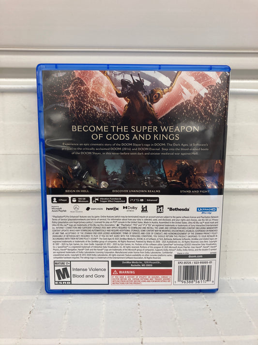 Doom: The Dark Ages - Playstation 5