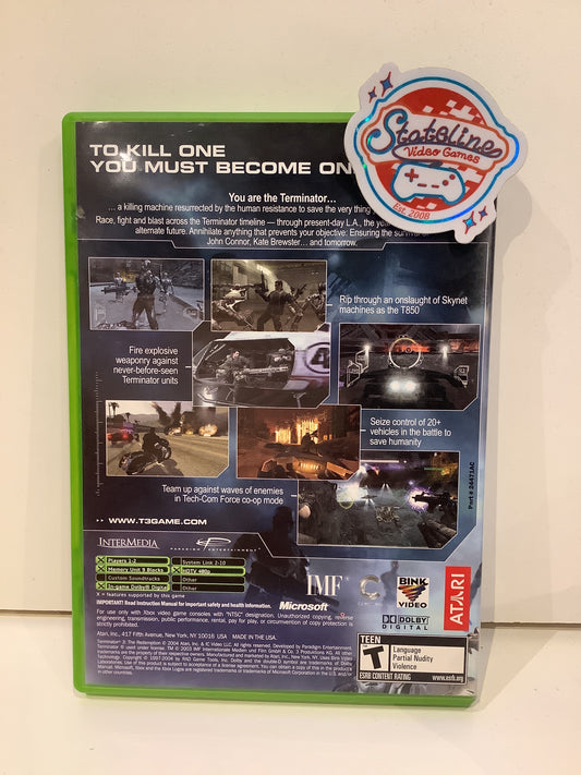 Terminator 3 Redemption - Xbox