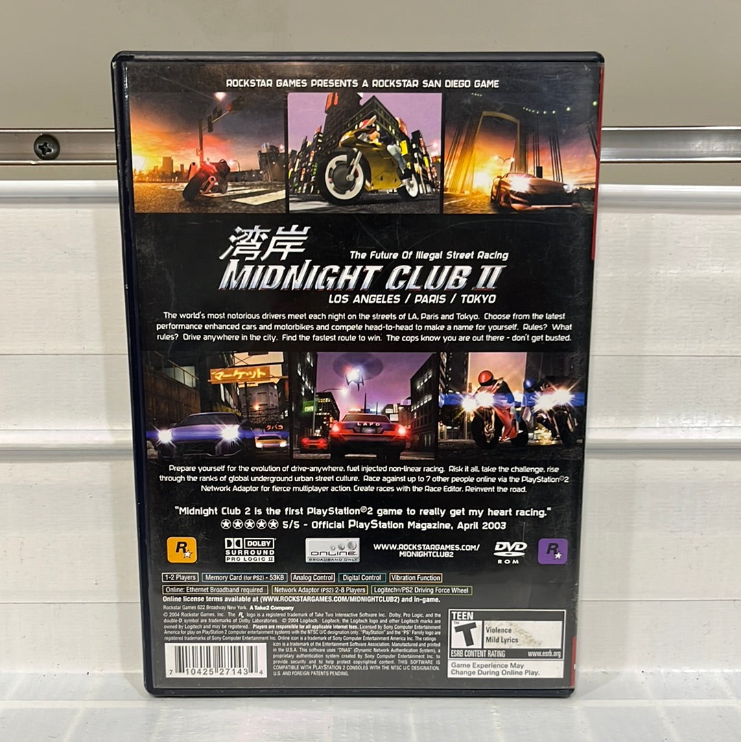 Midnight Club 2 - Playstation 2