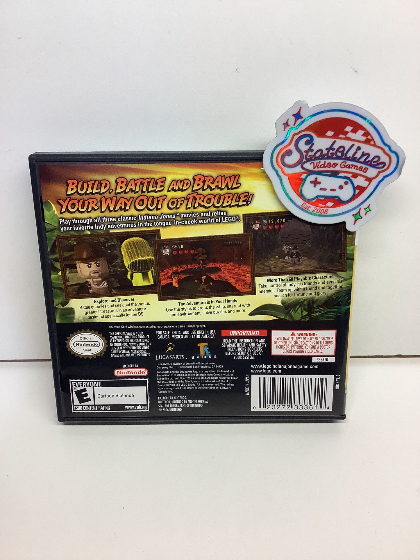 LEGO Indiana Jones The Original Adventures - Nintendo DS