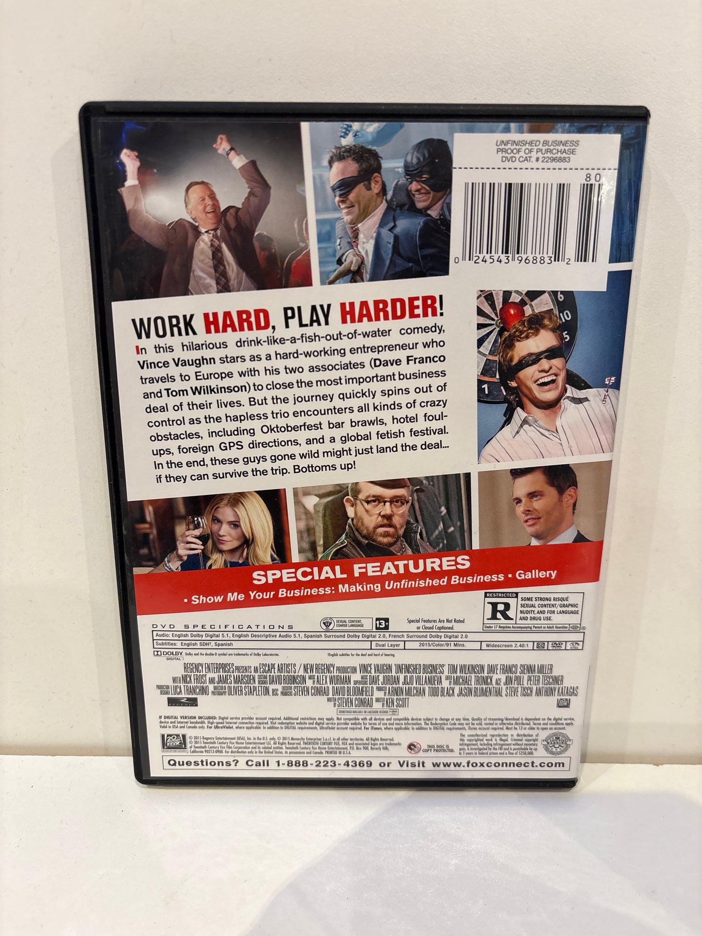 Unfinished Business - DVD