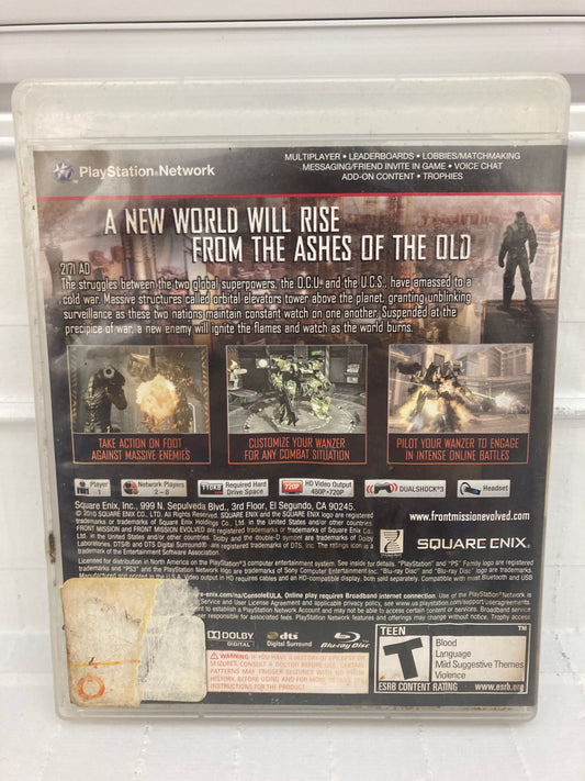 Front Mission Evolved - Playstation 3
