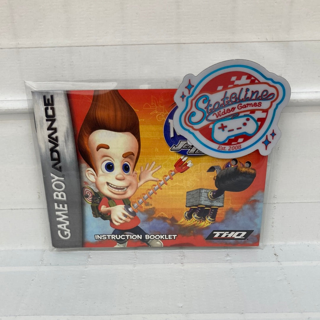 Jimmy Neutron Jet Fusion - GameBoy Advance