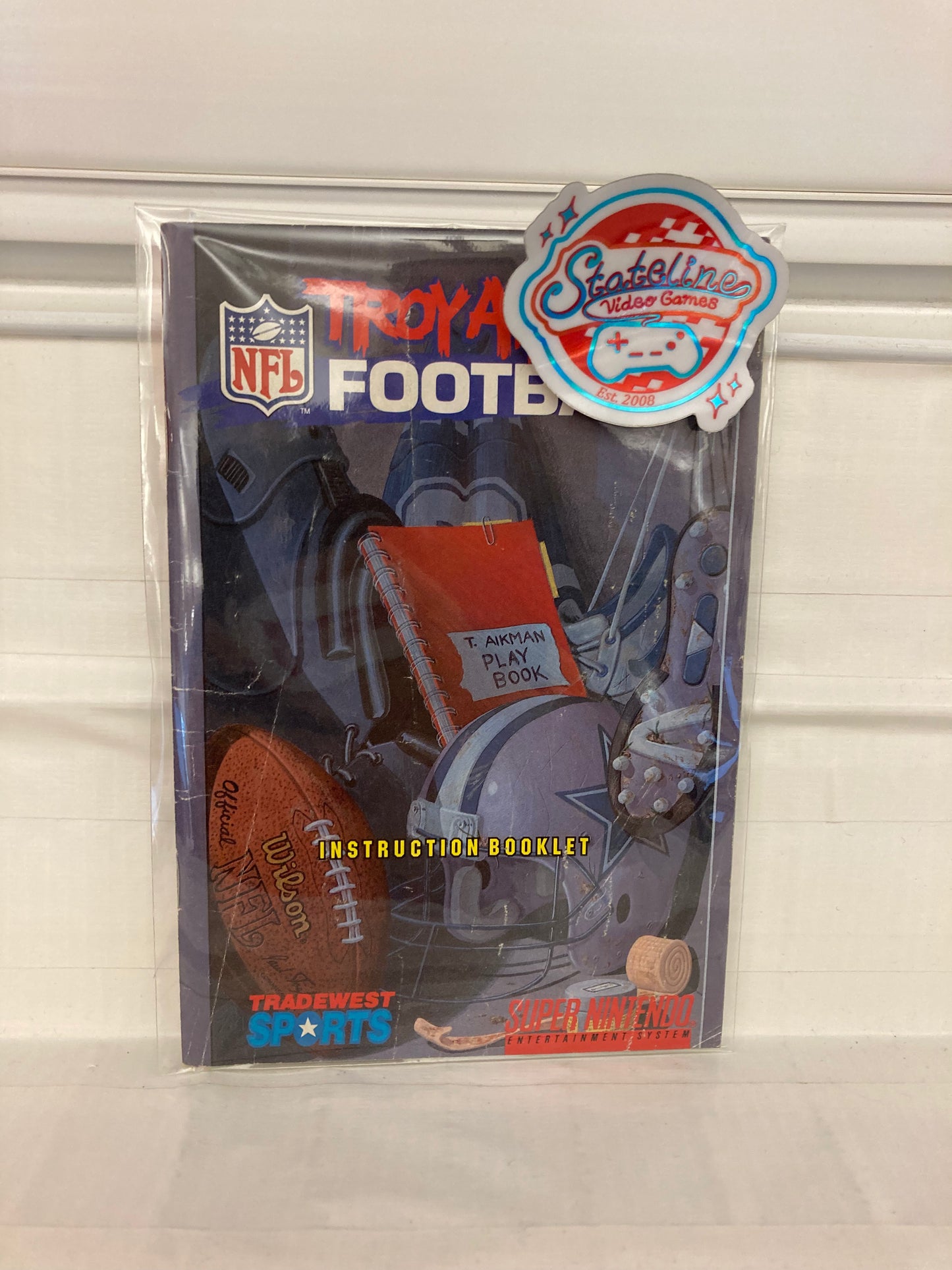 Troy Aikman NFL Football - Super Nintendo
