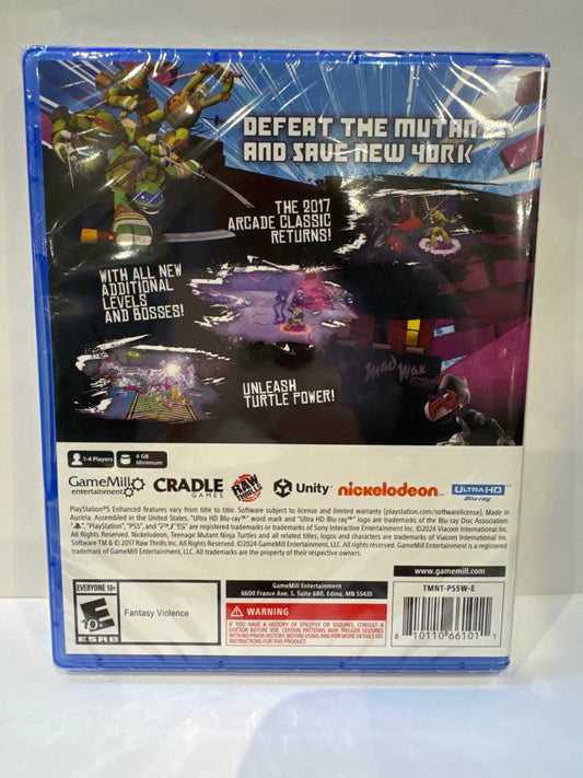 Teenage Mutant Ninja Turtles Arcade: Wrath Of The Mutants - PlayStation 5