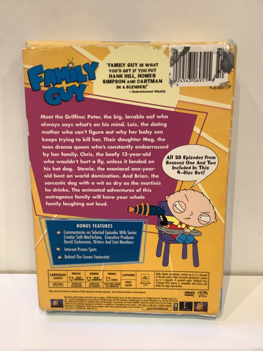 Family Guy: Volume One - Seasons 1 and 2 - DVD
