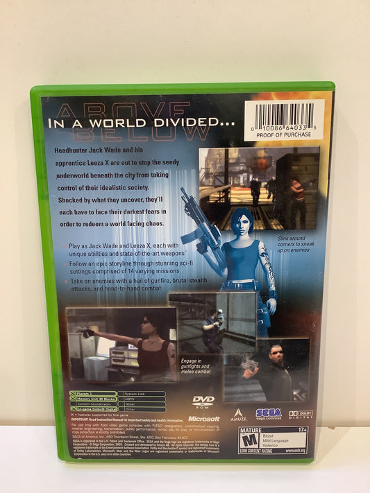 Headhunter Redemption - Xbox