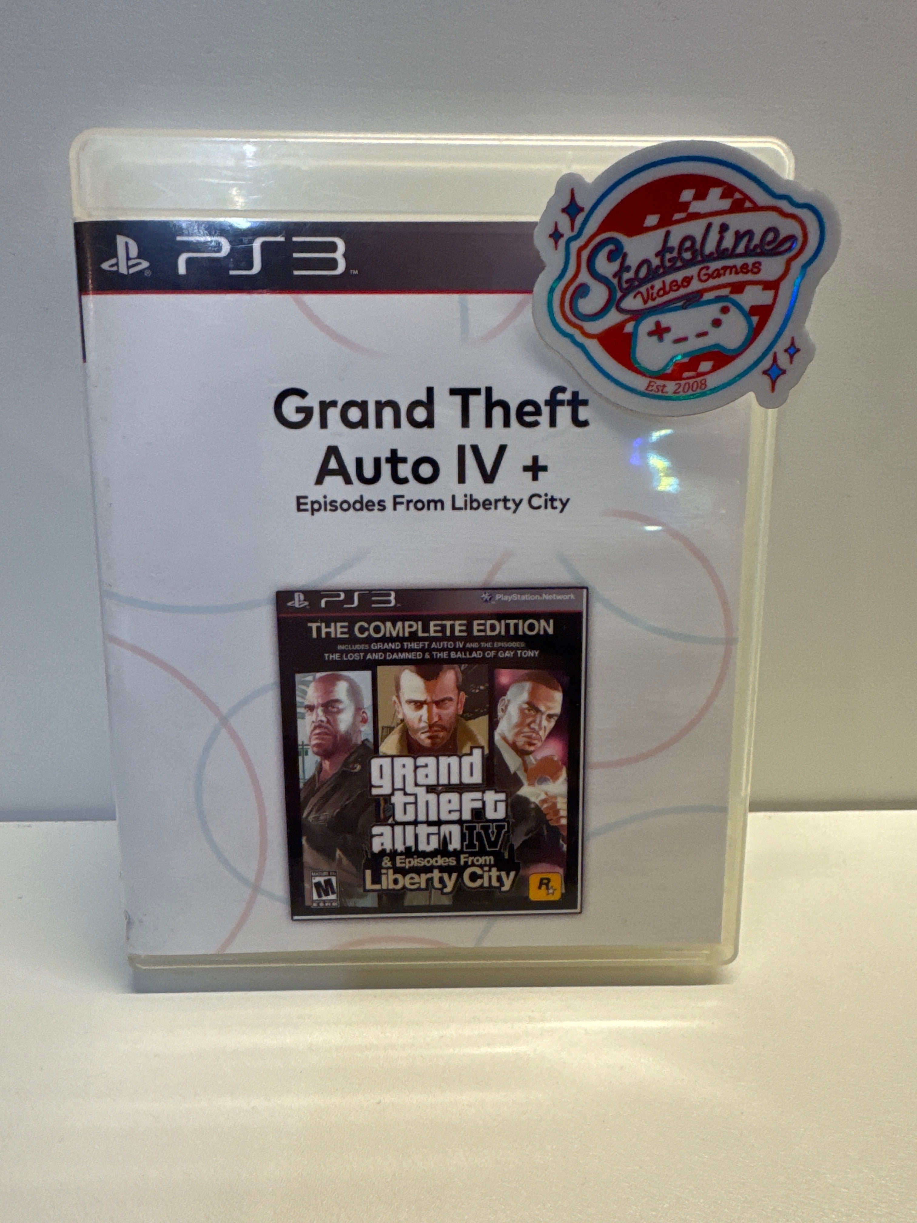 Grand Theft Auto IV Complete Edition Playstation 3 Stateline FA1C2060 36D8 467D 94E9 