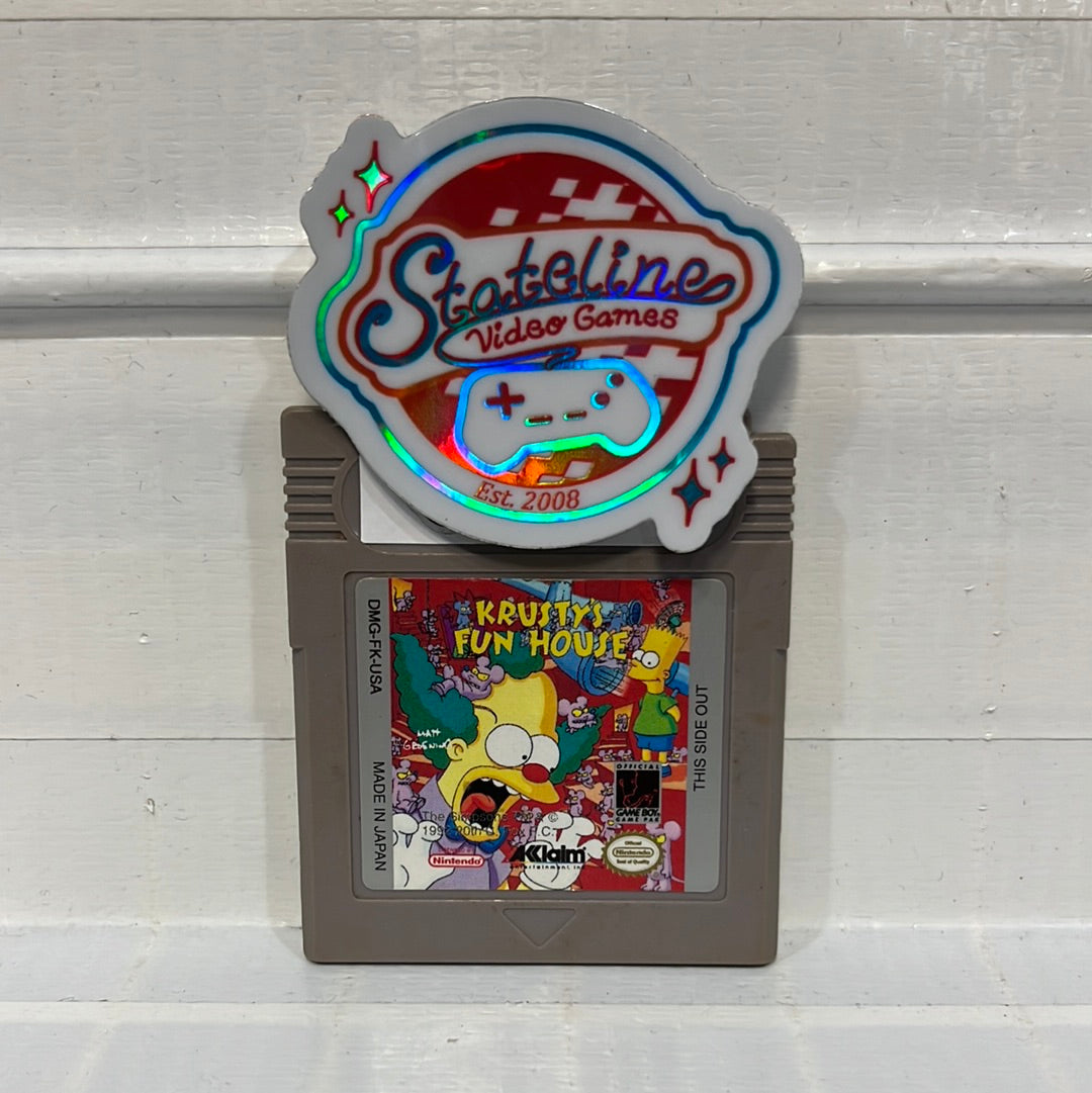 Krusty's fun house gamegear Gamegear - Jeux vidéo Krusty's fun house gamegear Gamegear - Jeux vidéo