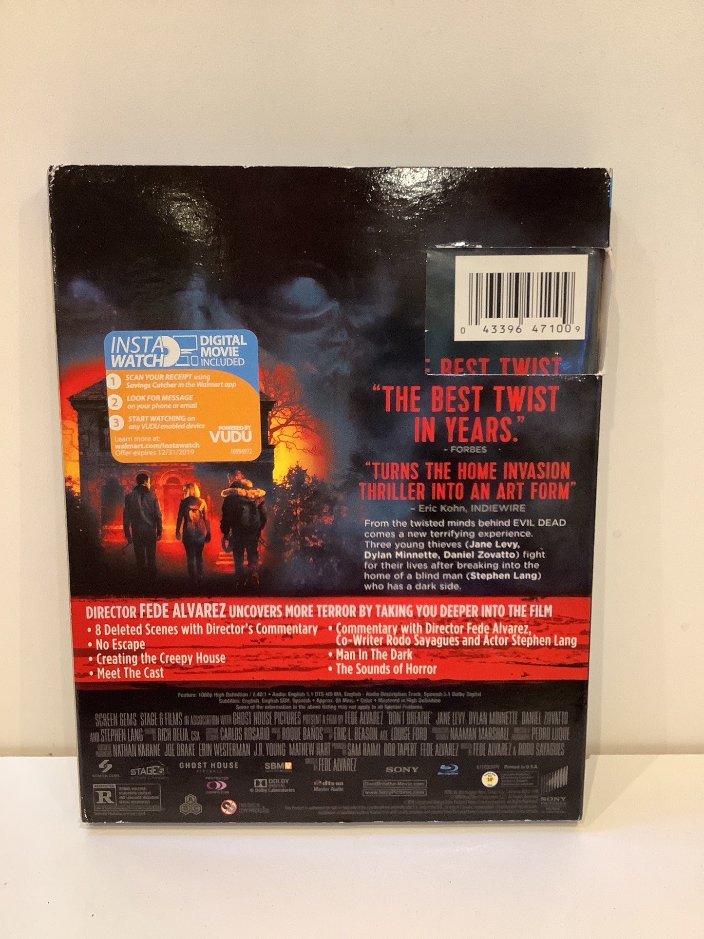 Don't Breathe - Blu-Ray