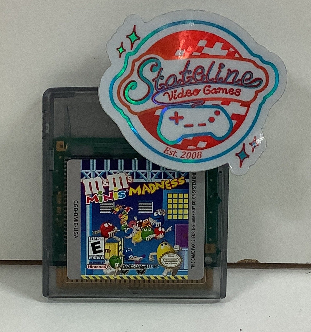 M&M's Mini Madness - GameBoy Color
