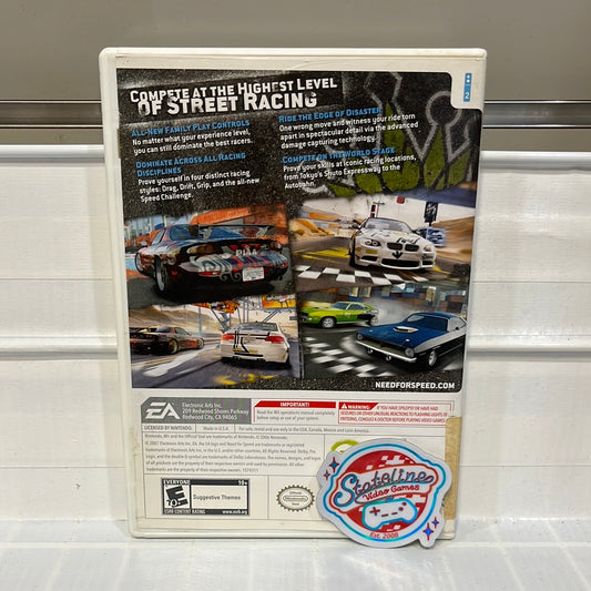 Need for Speed Prostreet - Wii