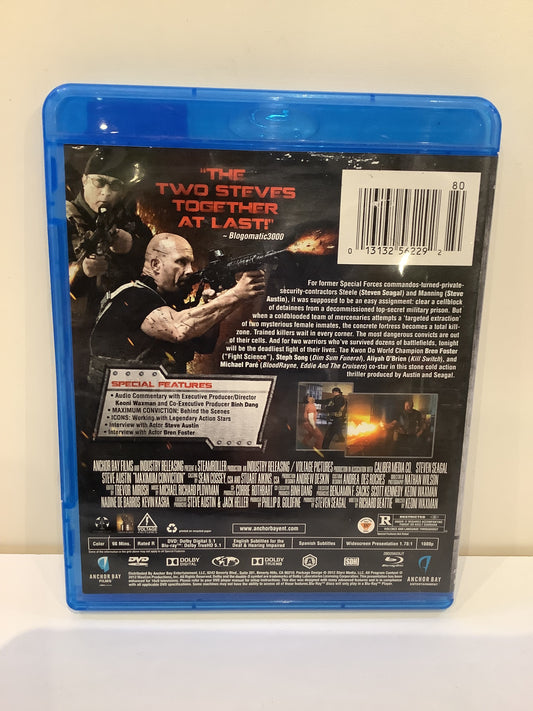 Maximum Conviction - Blu-Ray