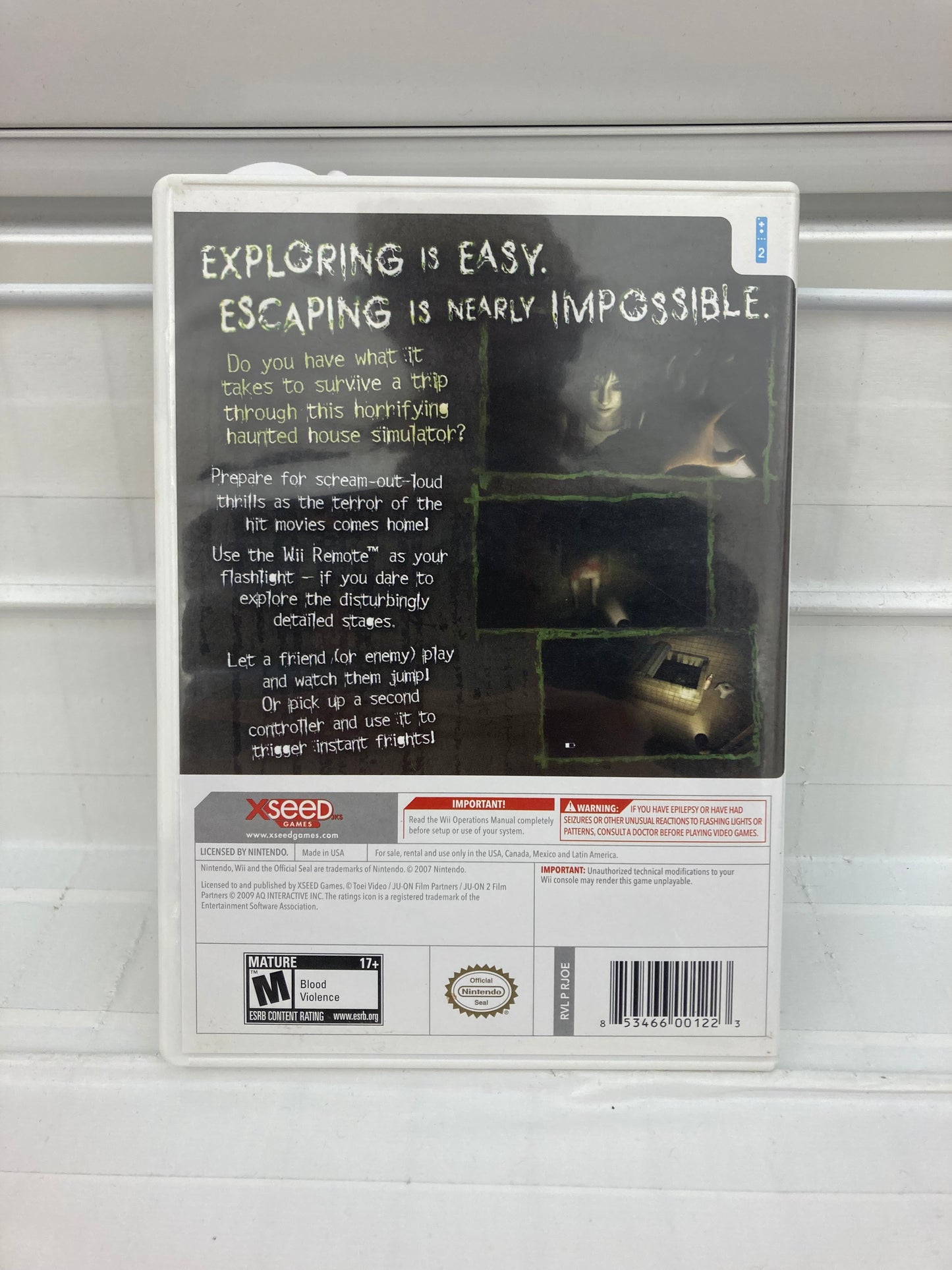 JU-ON: The Grudge - Wii