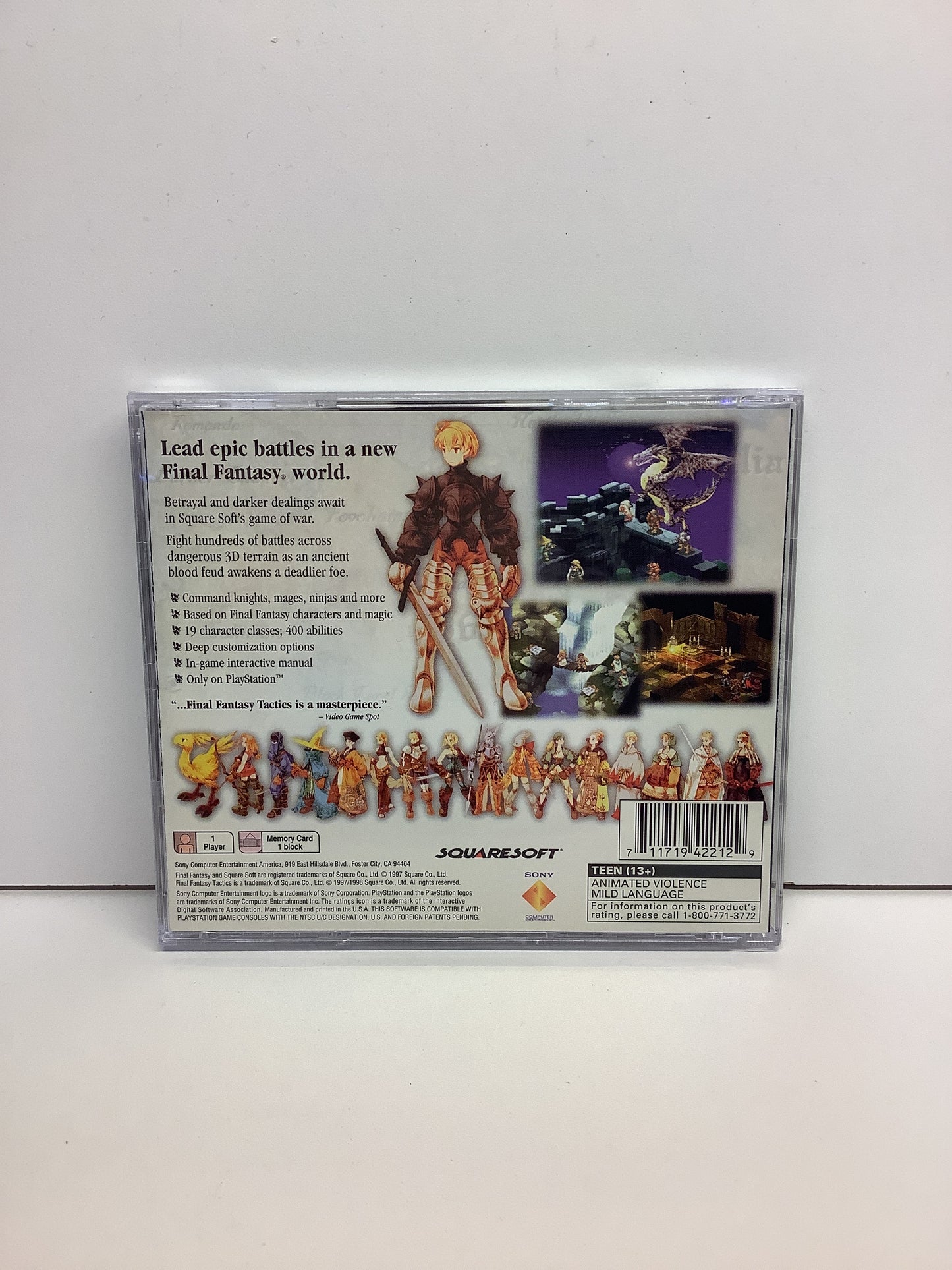Final Fantasy Tactics - Playstation