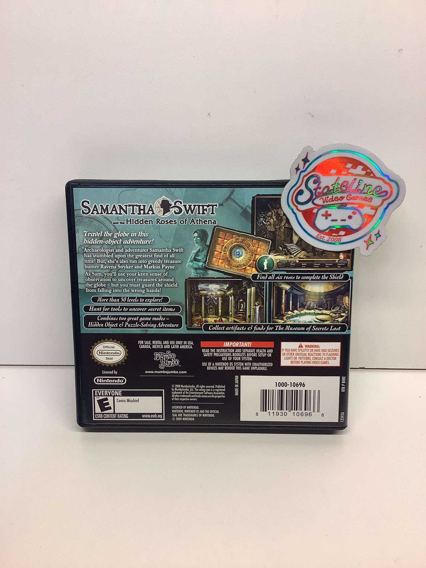 Samantha Swift and the Hidden Roses of Athena - Nintendo DS