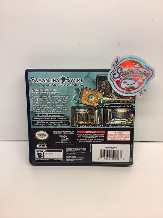 Samantha Swift and the Hidden Roses of Athena - Nintendo DS