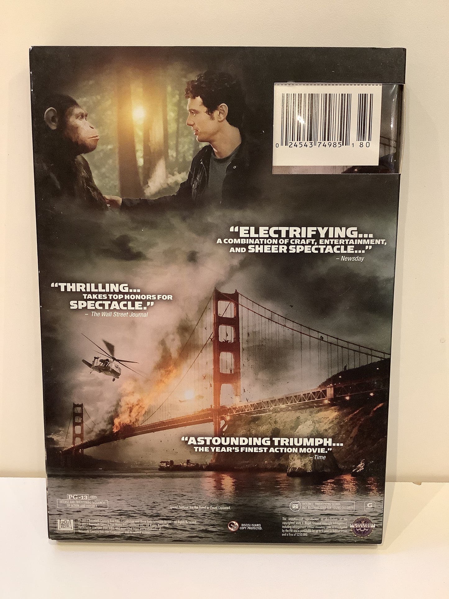 Rise of the Planet of the Apes - DVD