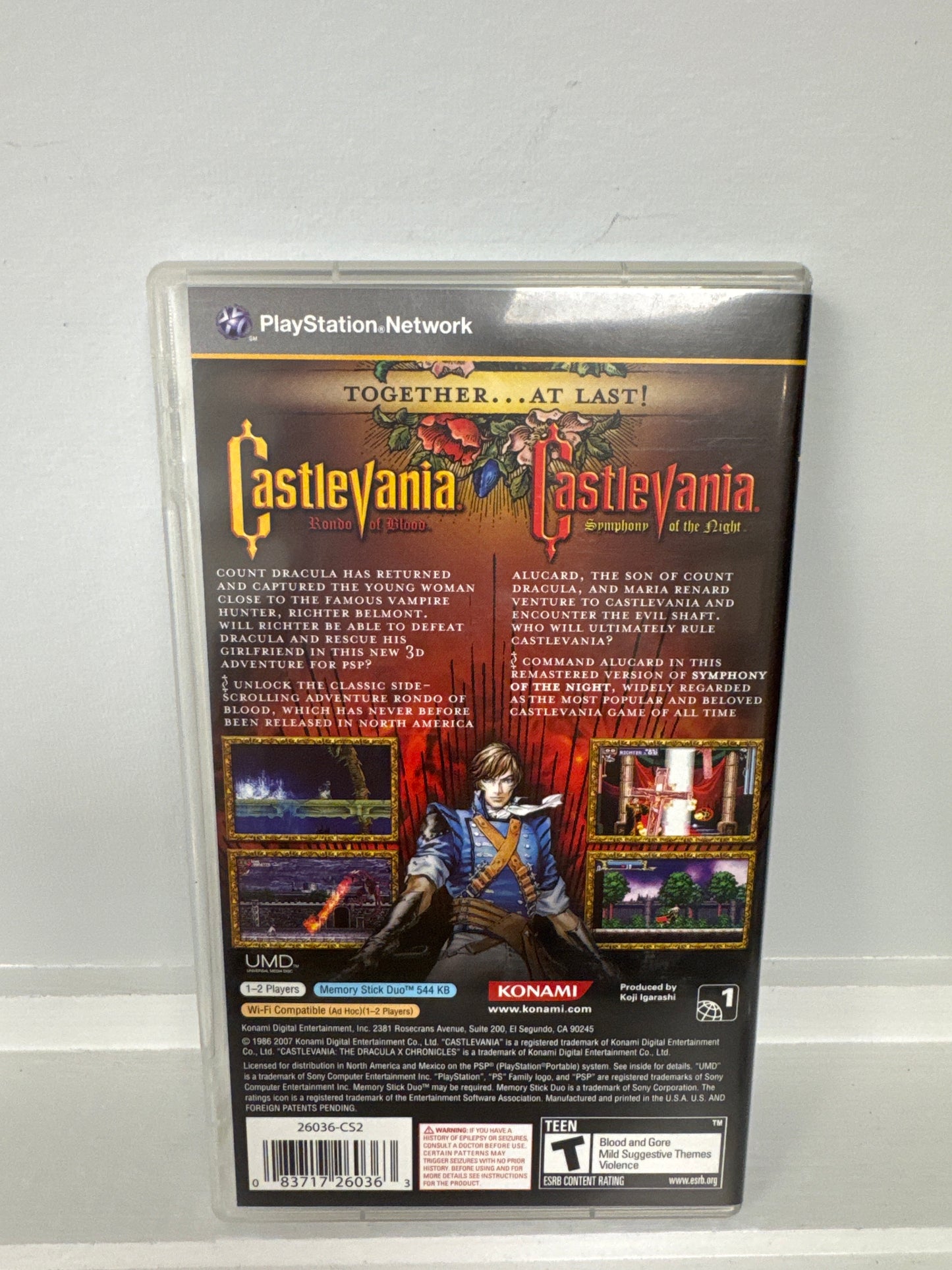 Castlevania Dracula X Chronicles - PSP