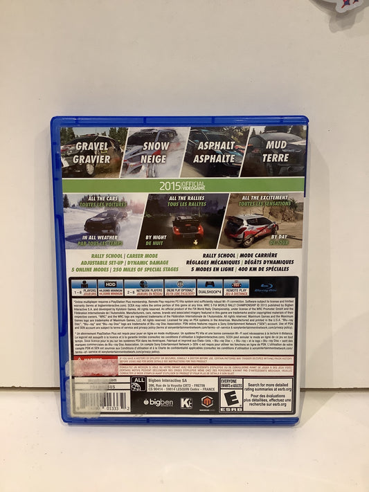 WRC 5 - Playstation 4