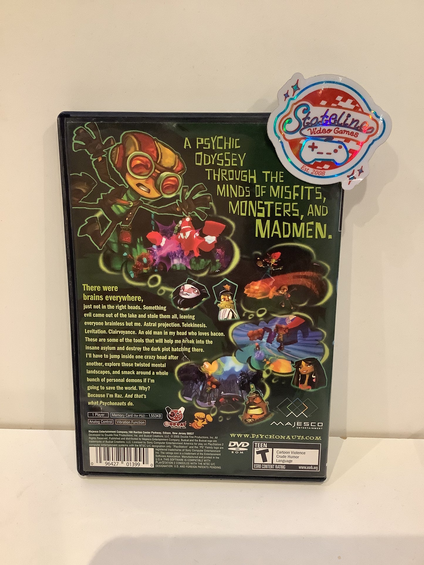 Psychonauts - Playstation 2