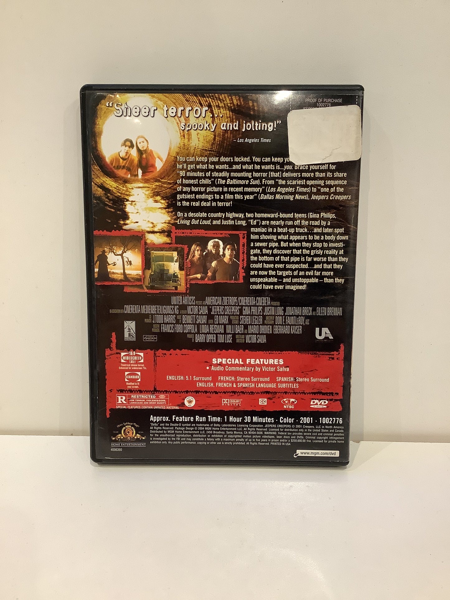 Jeepers Creepers - DVD