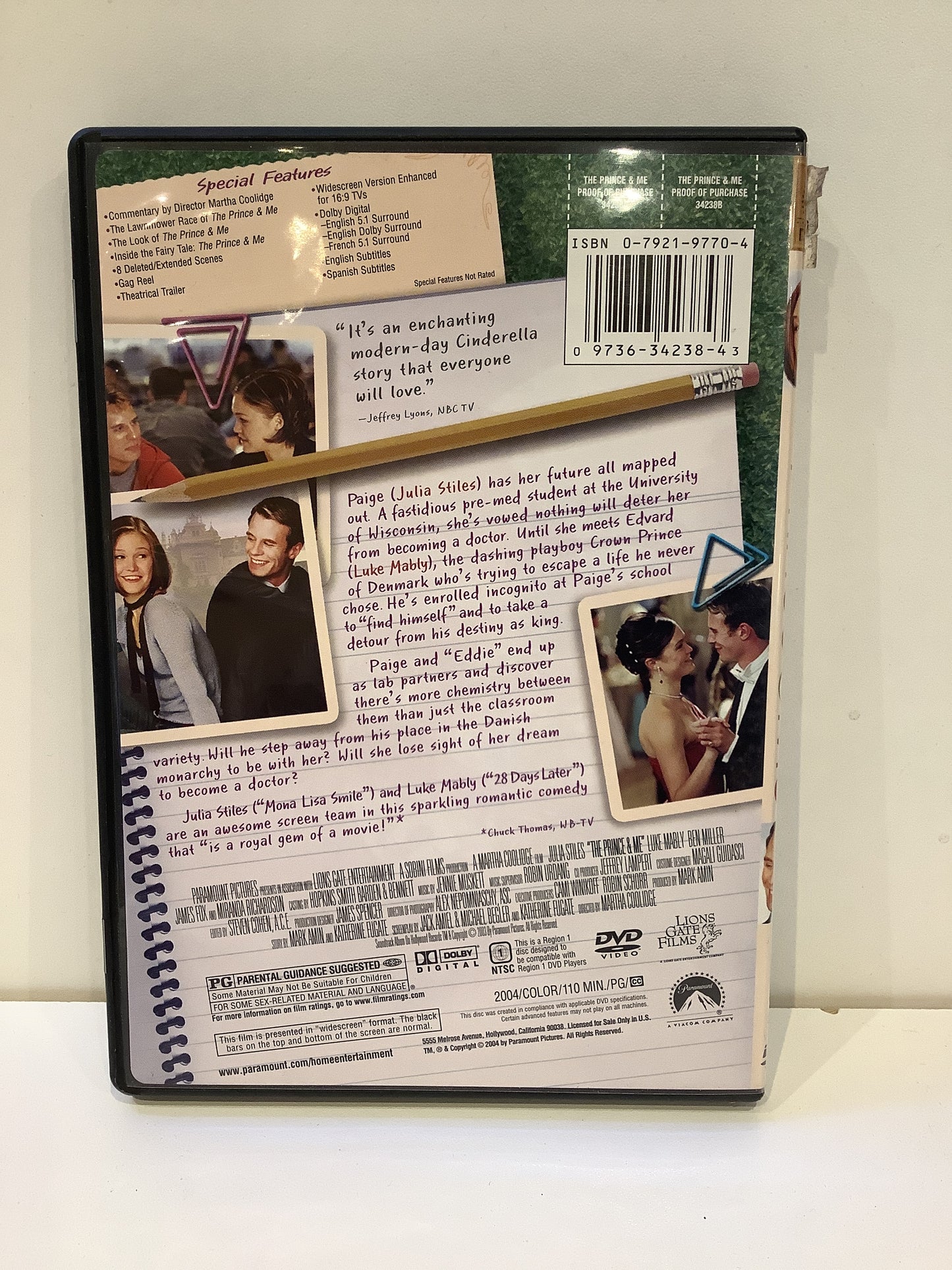 The Prince & Me - DVD