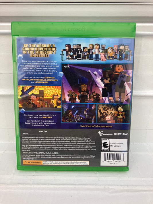 Minecraft: Story Mode Complete Adventure - Xbox One