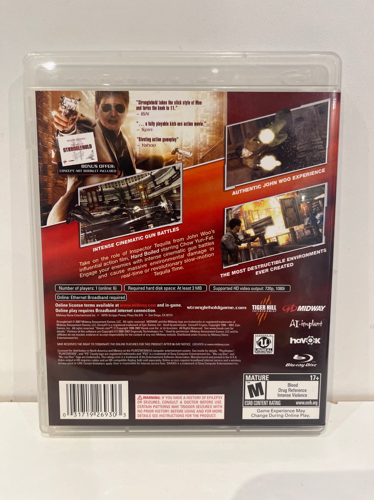 Stranglehold - Playstation 3